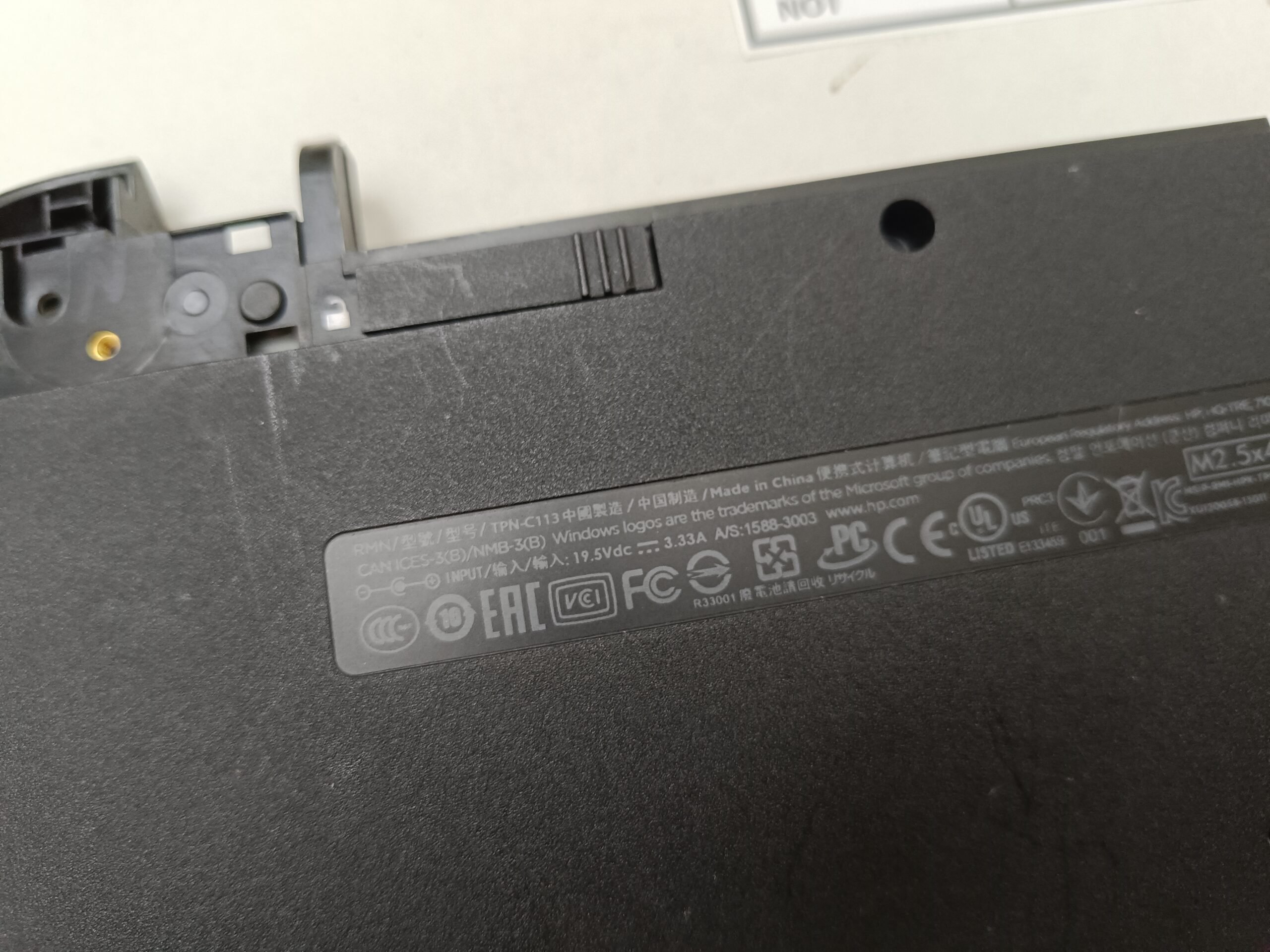 HP 15-g009st ORJİNAL ALT KASA - Görsel 5