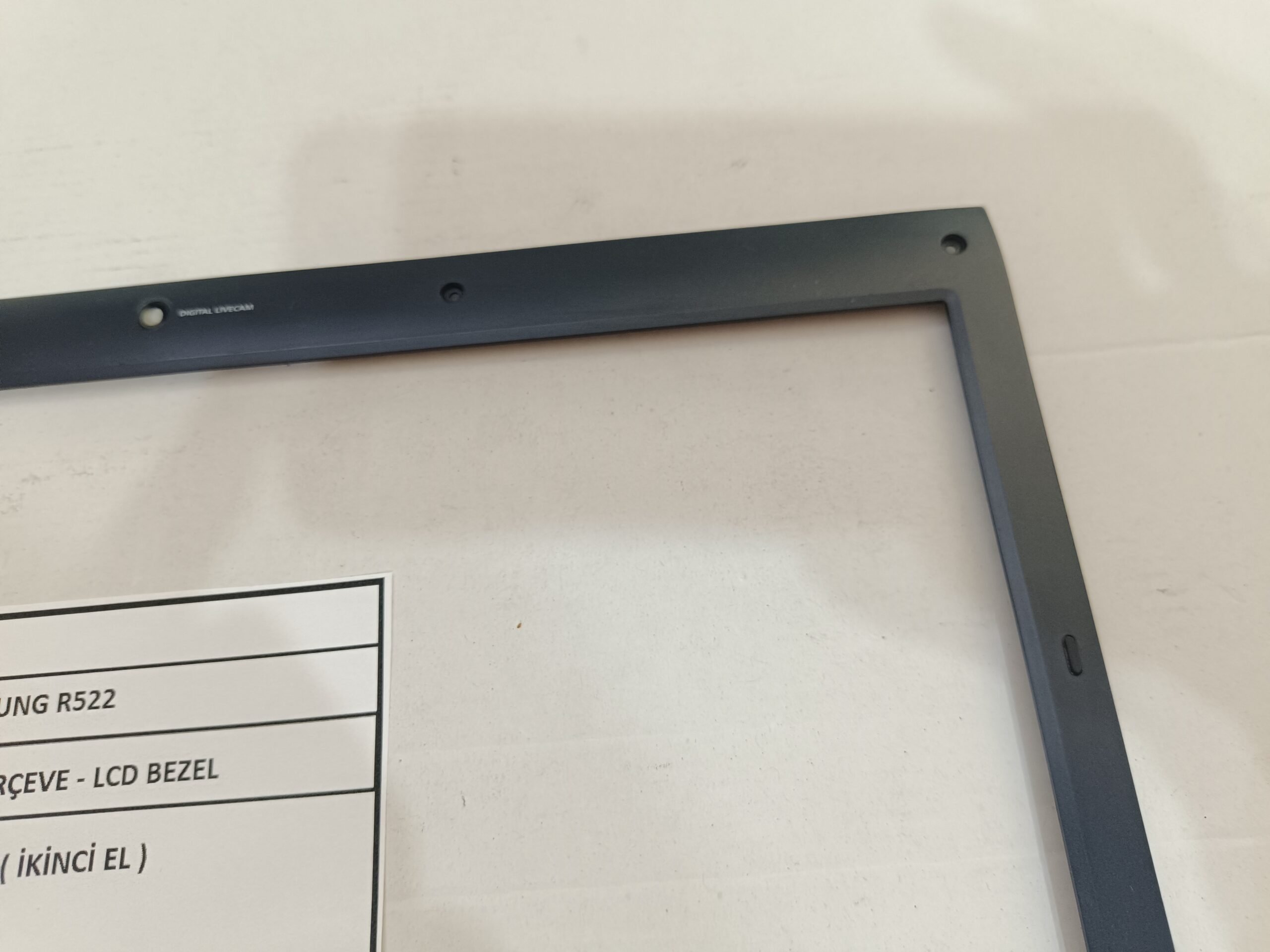 SAMSUNG R522 ORJİNAL LCD ÇERÇEVE - LCD BEZEL - Görsel 11