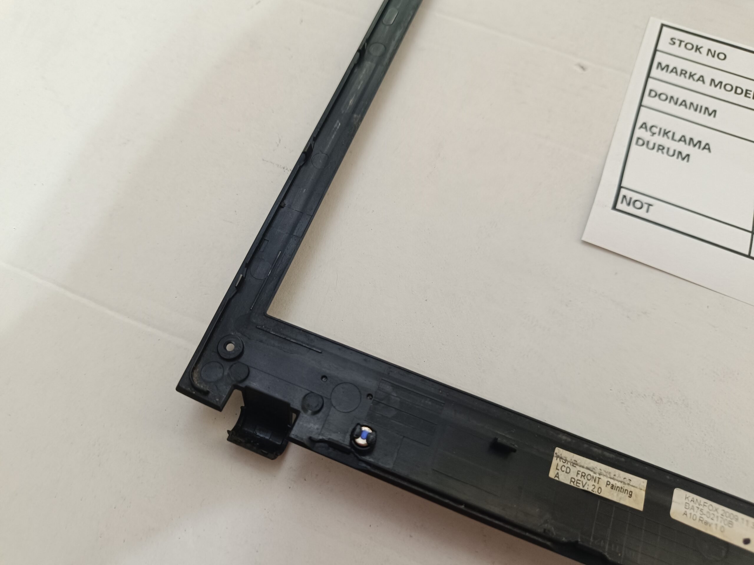 SAMSUNG R522 ORJİNAL LCD ÇERÇEVE - LCD BEZEL - Görsel 8