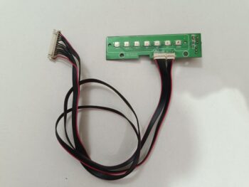 SUNNY YUMATU 22 İNÇ LED TV YAN KONTROL BUTON BORDU IR ALICI GÖZ ( ELED-49-58-12-KEY 2014-4-23 REV:2.0 )