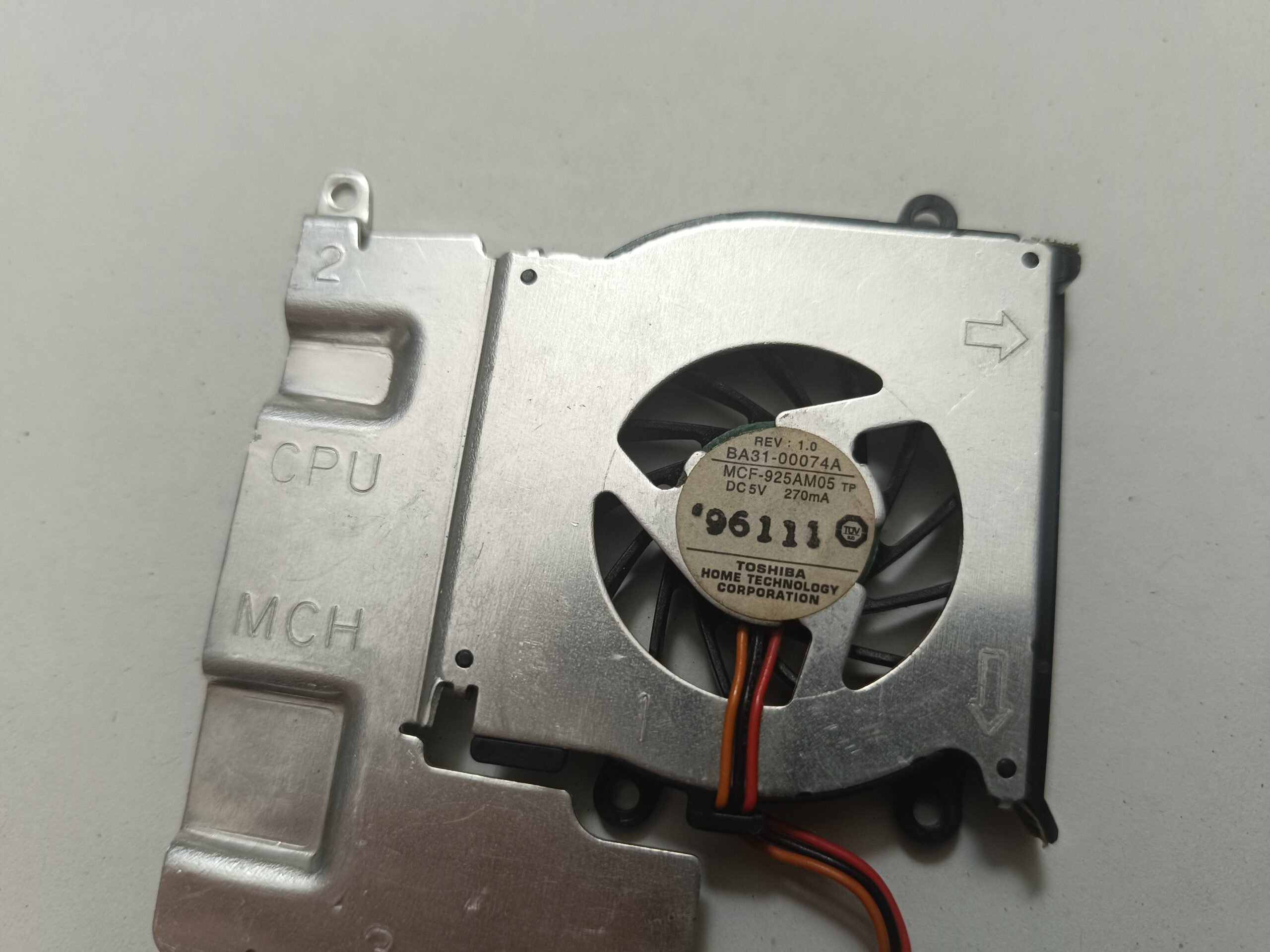 SAMSUNG NC10 ORJİNAL İŞLEMCİ FANI CPU FAN - Görsel 3