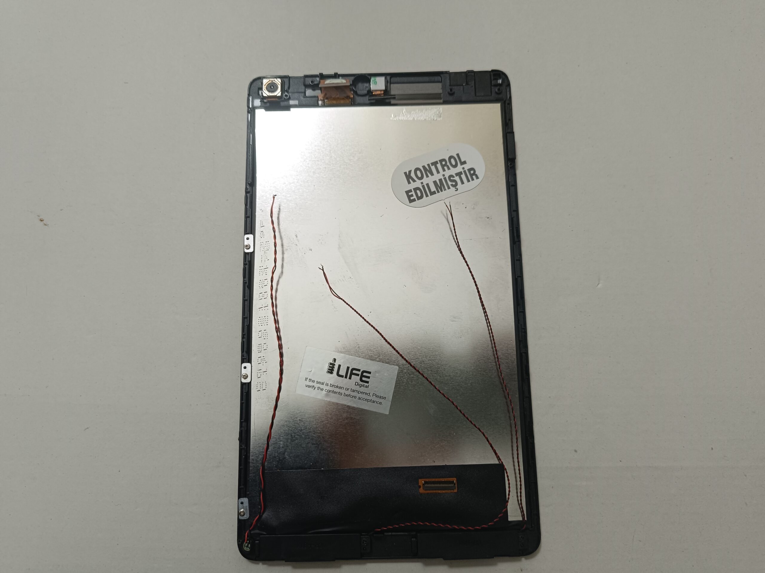 Fluo Techno T800020 8'' ORJİNAL İÇ LCD EKRAN VE DOKUNMATİK PANEL - Görsel 3