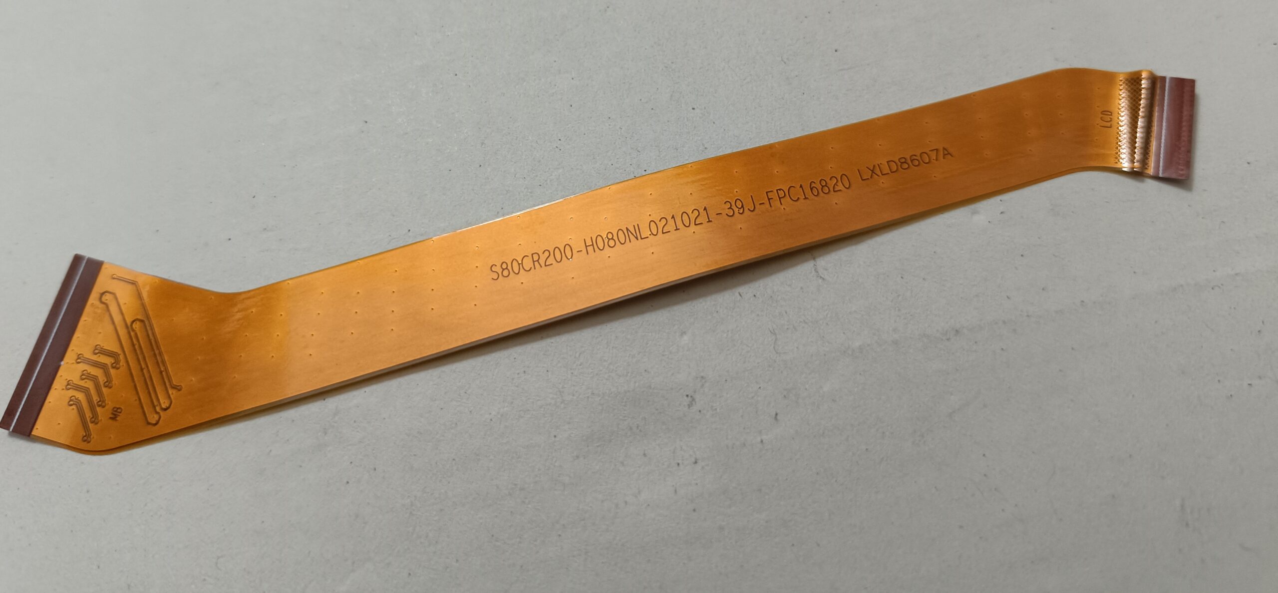 Fluo Techno T800020 8” ORJİNAL LCD FLEKS KABLO - Görsel 2
