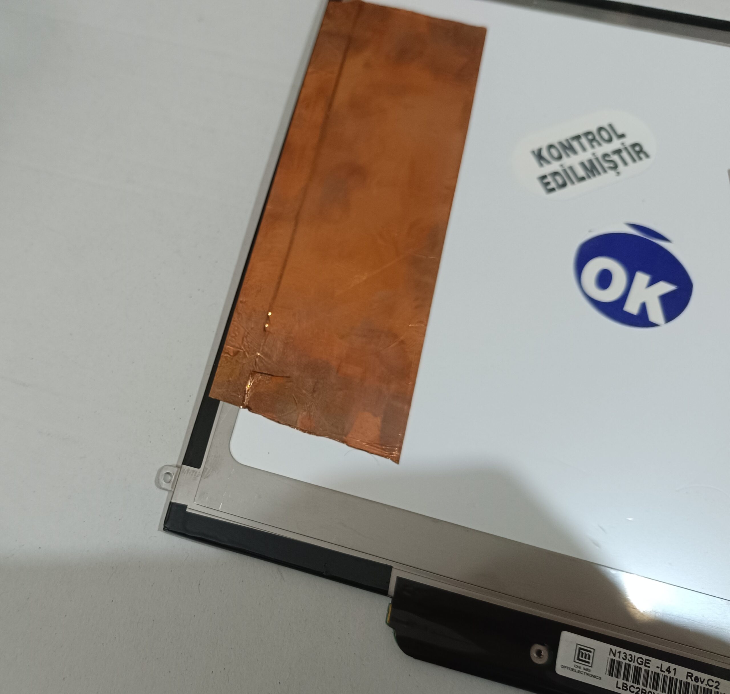 CMO N133IGE -L41 Rev.C2 13.3 İNÇ 30 PIN SLIM APPLE LED PANEL - Görsel 9