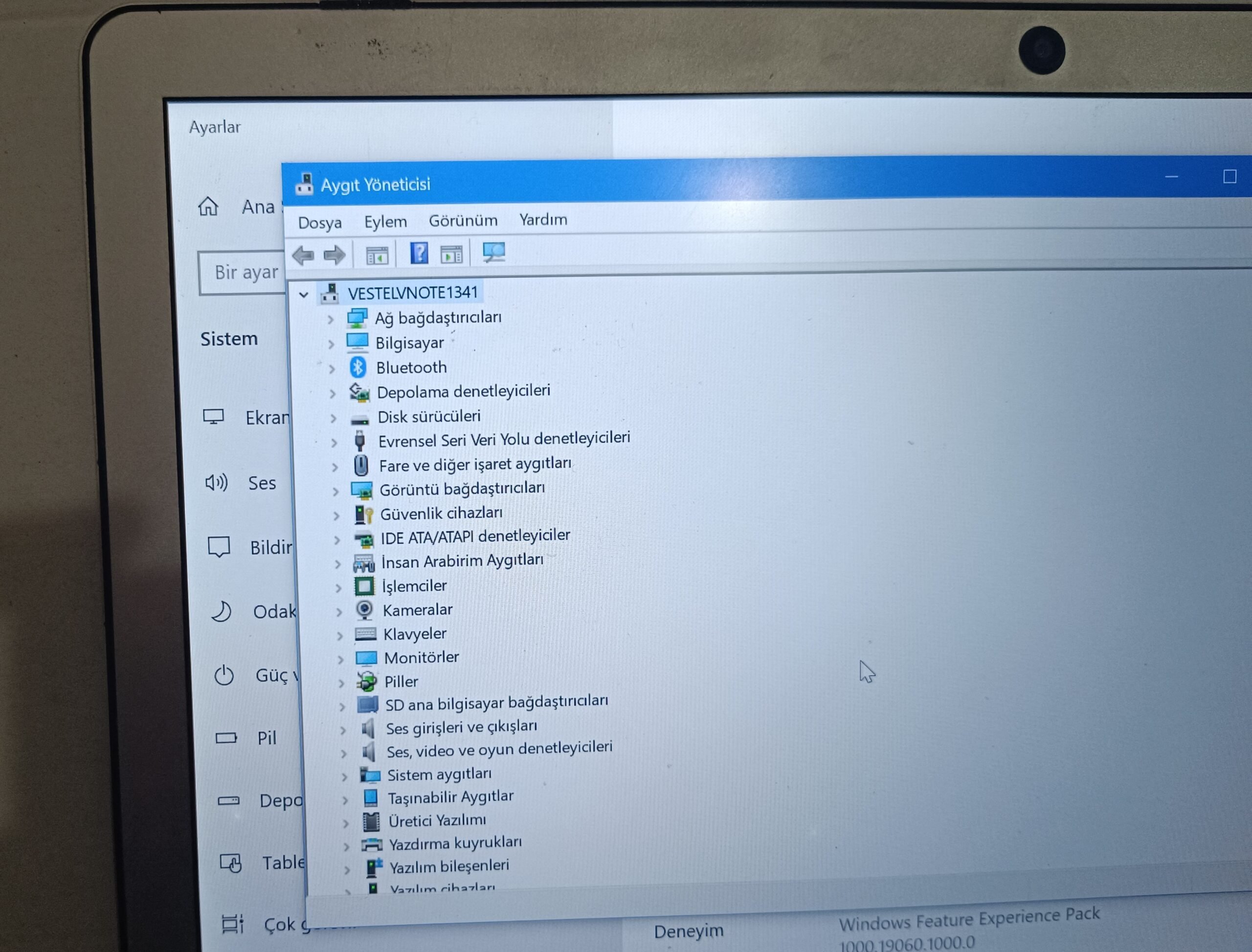 VESTEL VNOTE 1341 LAPTOP ANAKART HATASIZ SORUNSUZ - Görsel 5