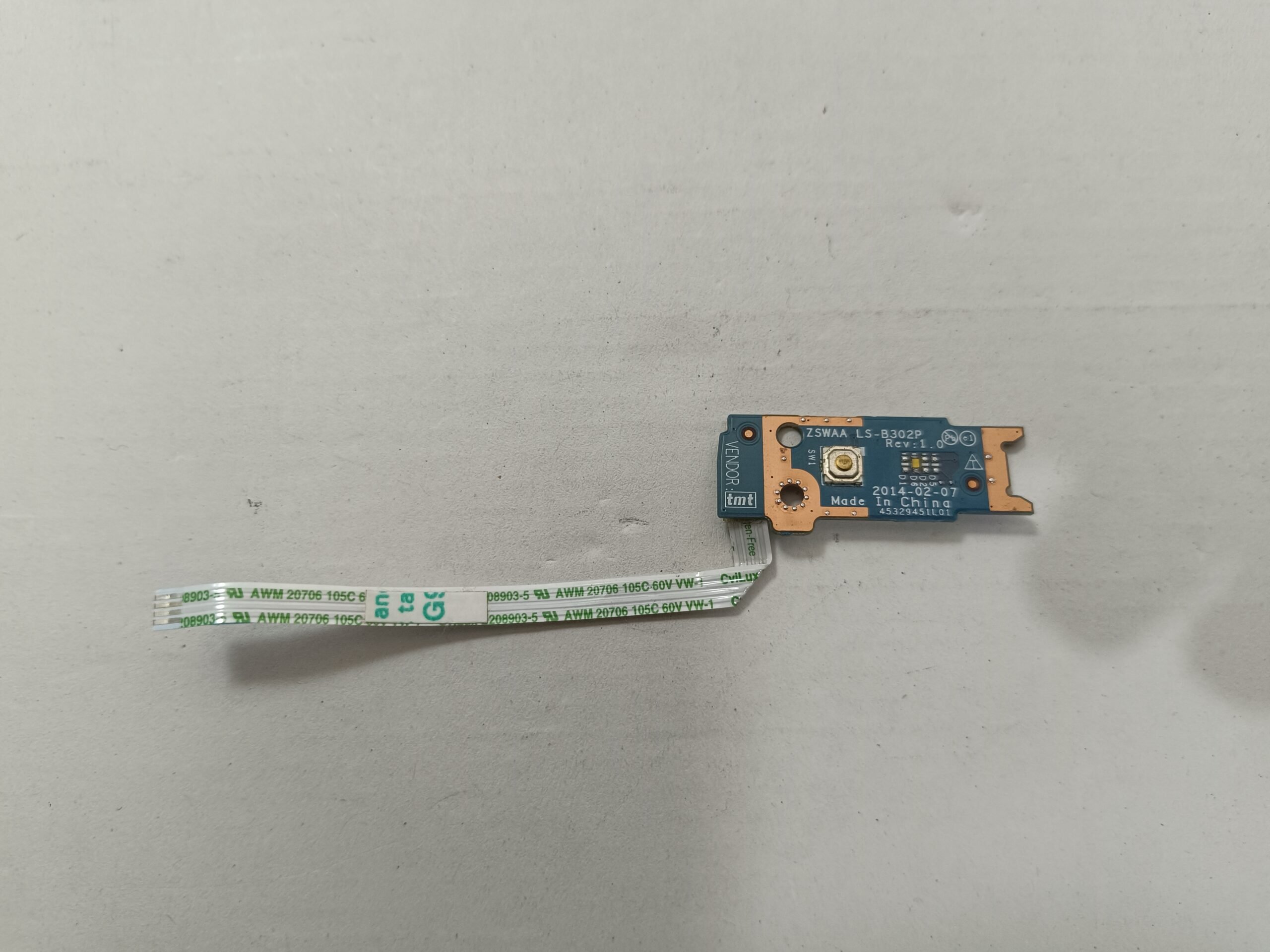 TOSHIBA C50-B 15C ORJİNAL TETİK KARTI ON OFF POWER BUTON