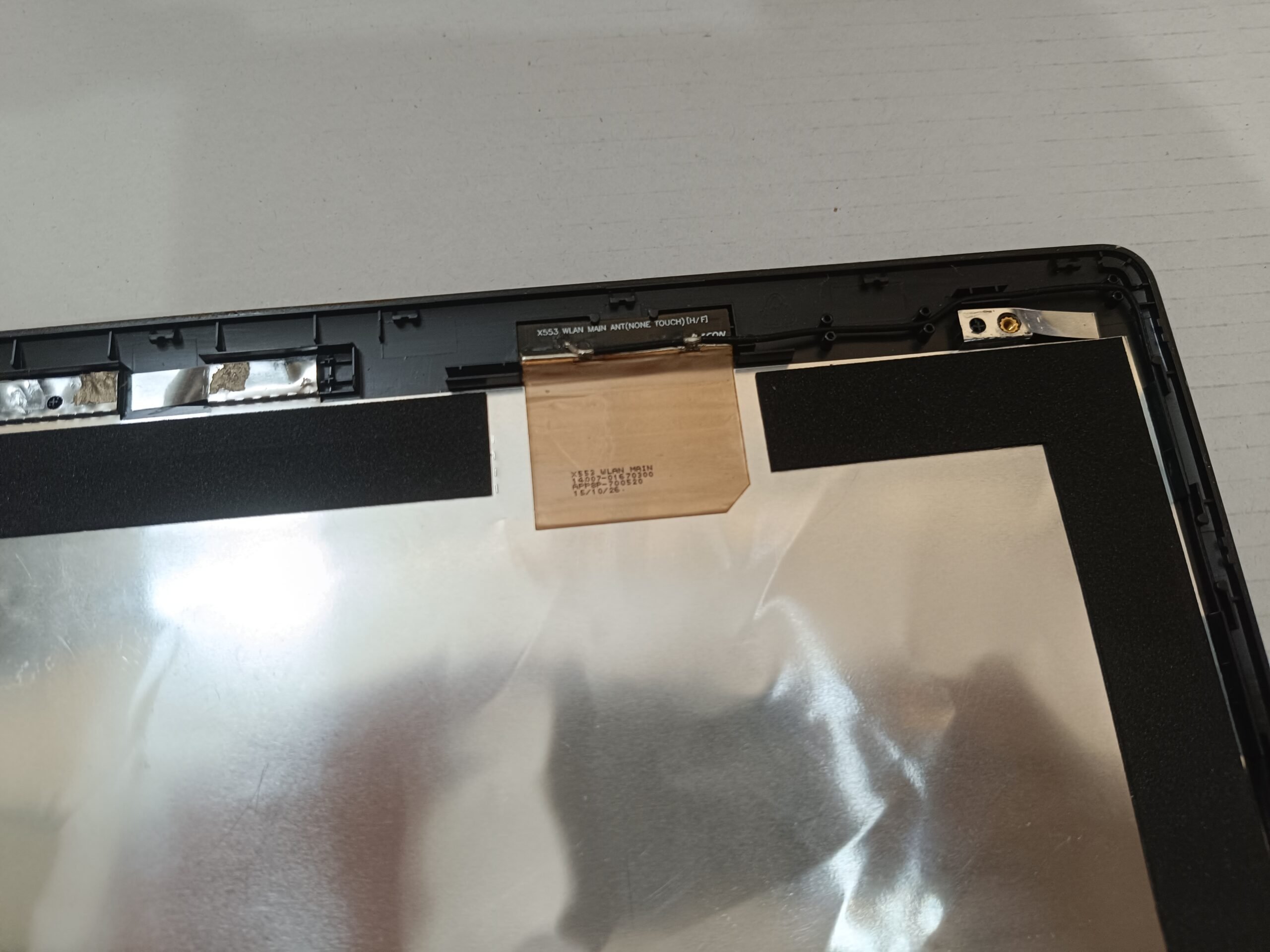 ASUS X553 ORJİNAL LCD COVER - LCD ARKA KAPAK - Görsel 6