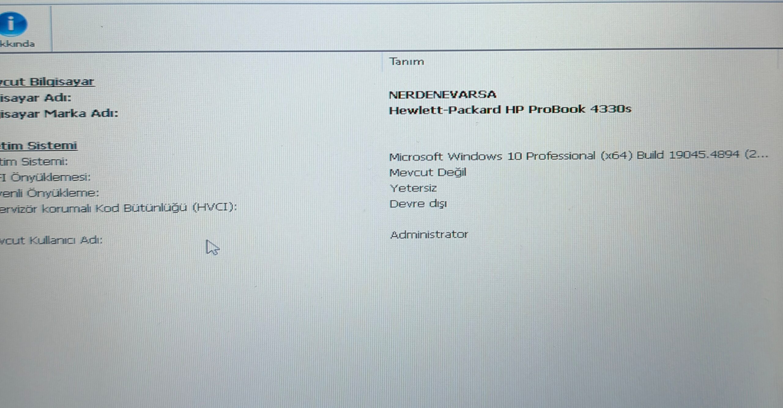 HP PROBOOK 4330s ANAKART i3 2330M İŞLEMCİ HATASIZ SORUNSUZ - Görsel 15