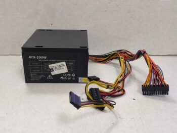 OEM ATX-200 200 WATT 24 PİN POWER SUPPLY SİYAH KASA