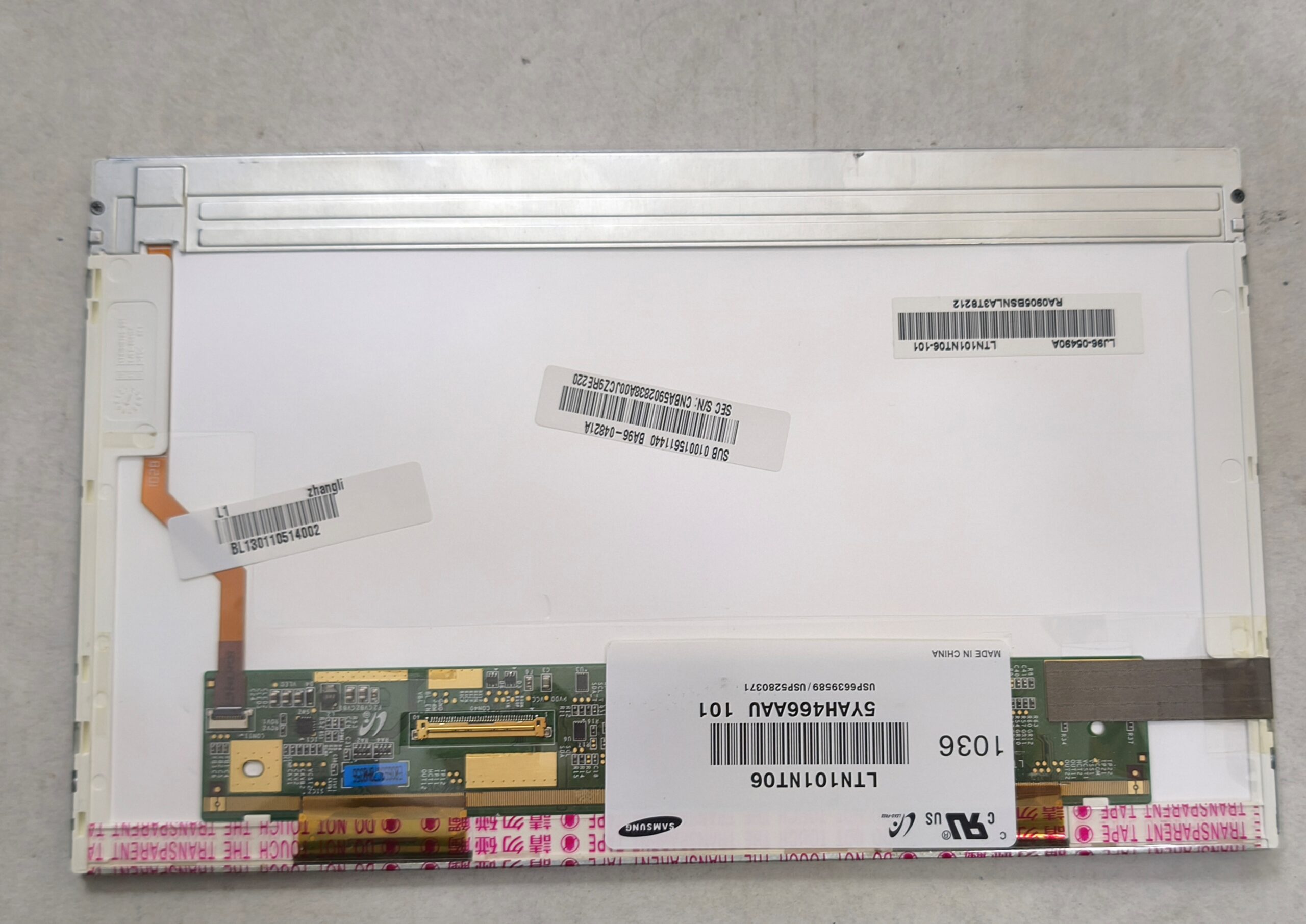 SAMSUNG 10.1 İNÇ MAT 40 PİN STANDART LCD PANEL LTN101NT06 - Görsel 9