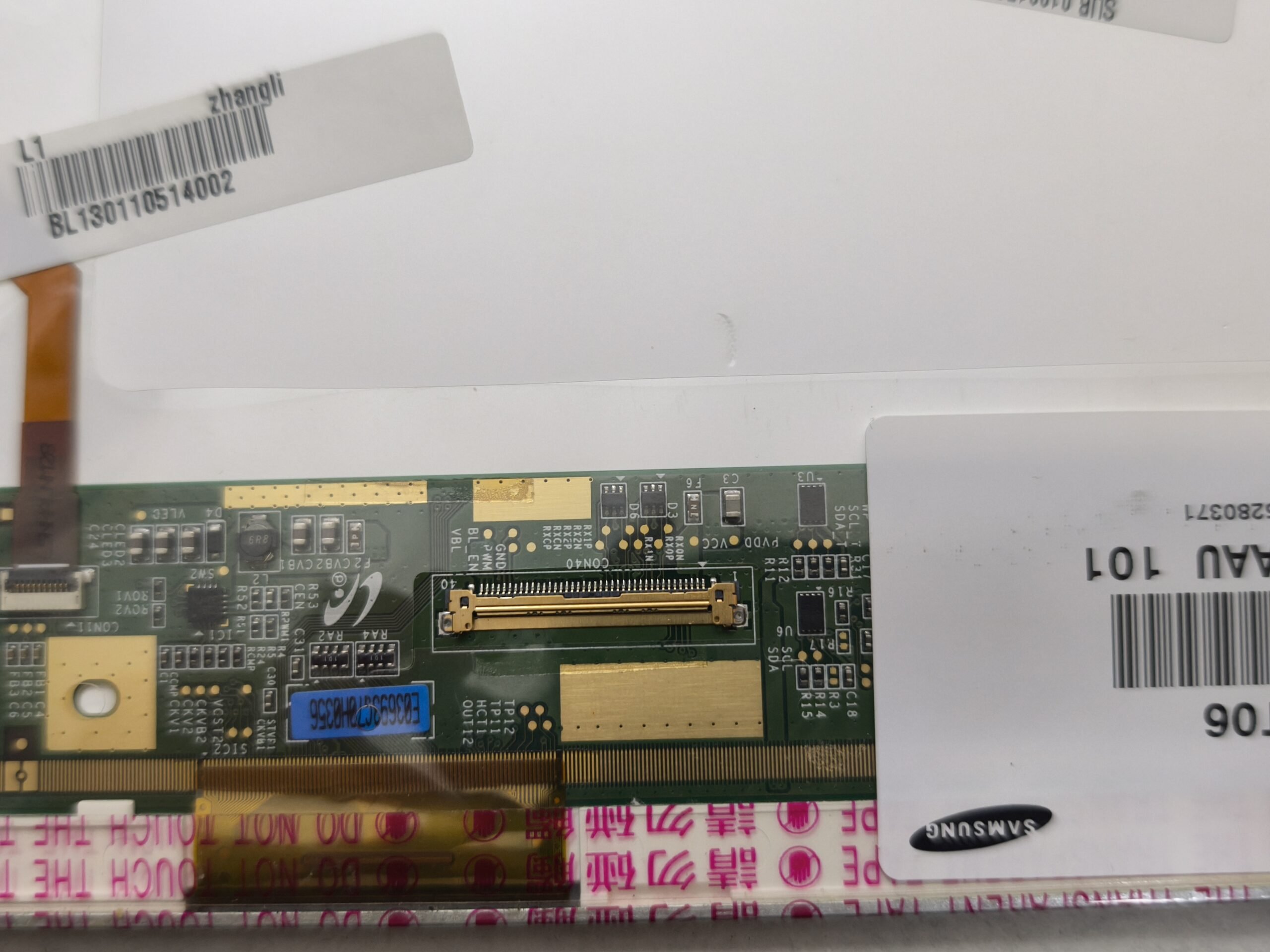 SAMSUNG 10.1 İNÇ MAT 40 PİN STANDART LCD PANEL LTN101NT06 - Görsel 8