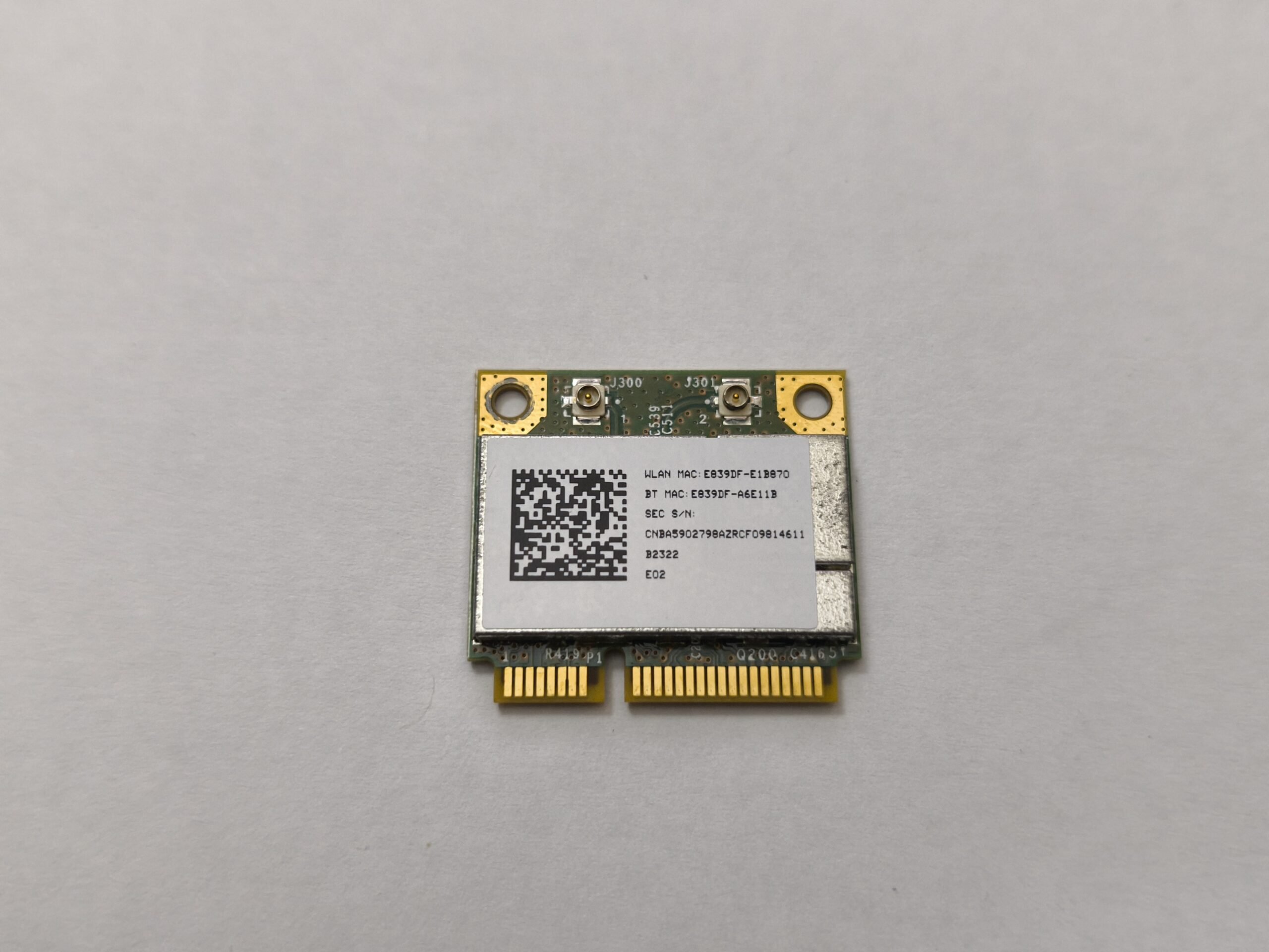 BROADCOM BCM94313HMGB 150Mbps 802.11n SAMSUNG N150 N150 PLUS ORJİNAL WIFI KARTI