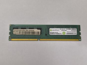 RENDITION 2GB DDR3 PC3-10600U 1333MHZ 240 PIN CL9 RAM BELLEK RM25664BA1339 8FR