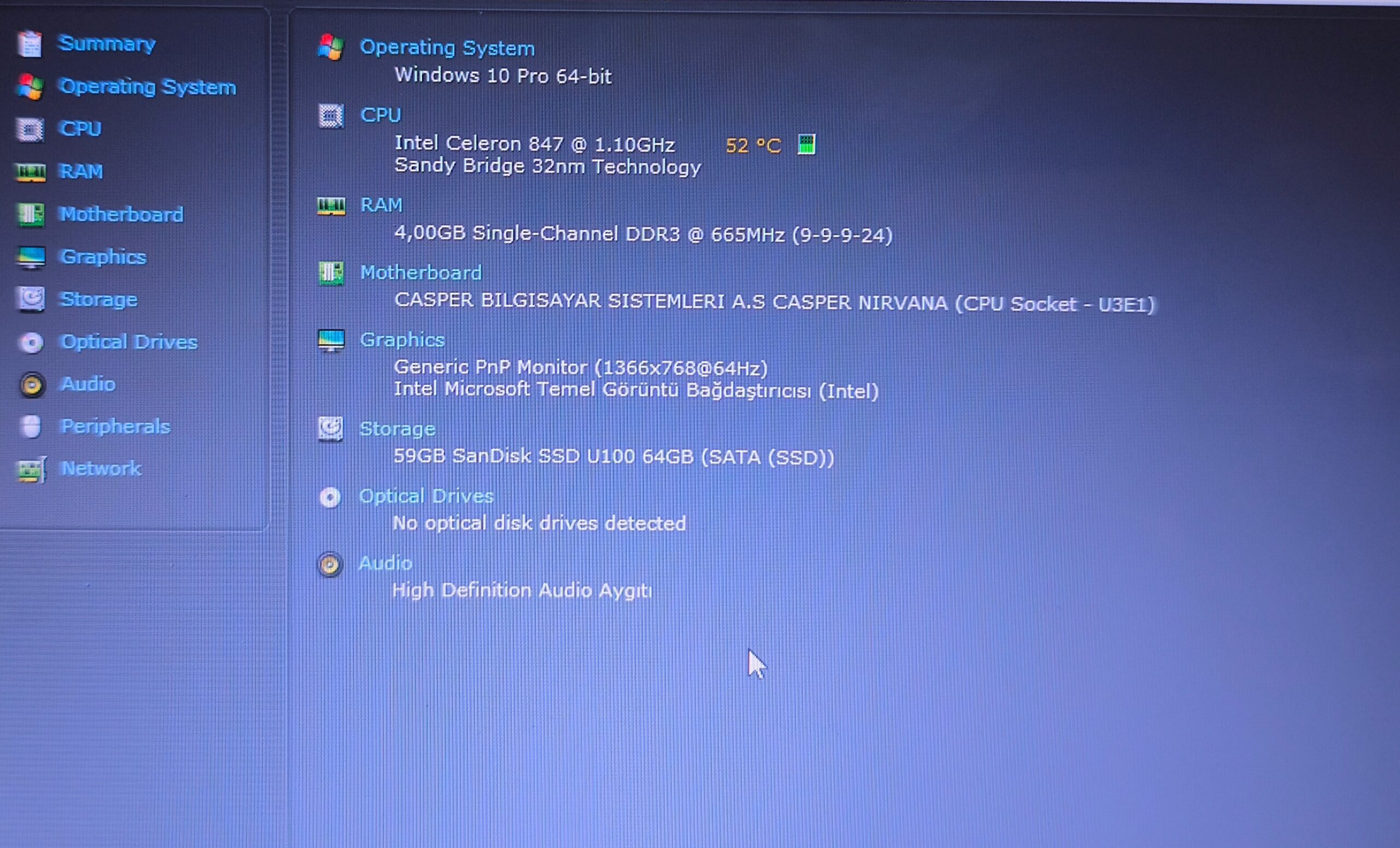 CASPER CGA LAPTOP ANAKART CELERON 847 - Görsel 15