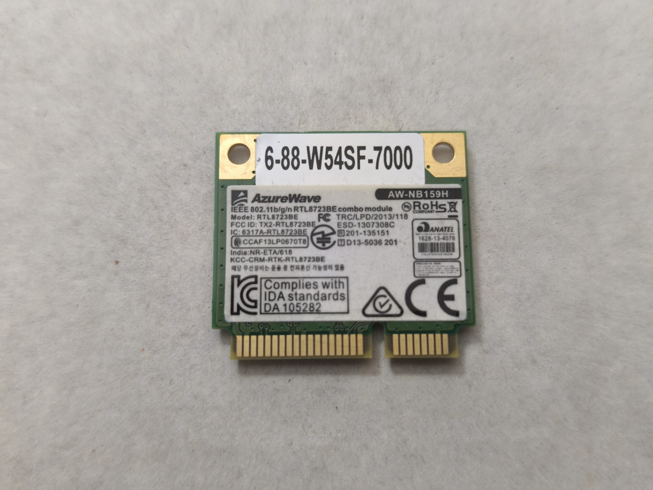 RTL 8723BE GRUNDIG GNB 1150 B1 N2 ORJİNAL WIFI KARTI - Görsel 2