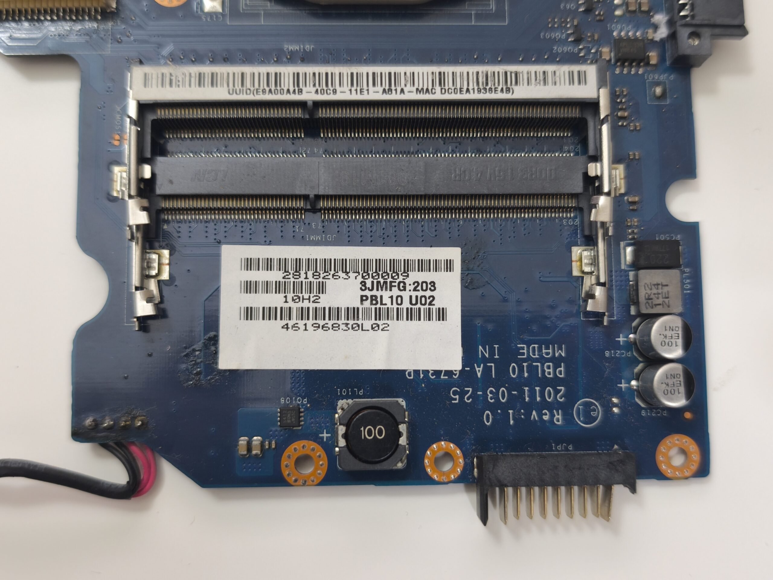 GRUNDIG GNB1440 1V5-GNB1440A1B8 ( PBL10 LA-6731P ) ANAKART - Görsel 7