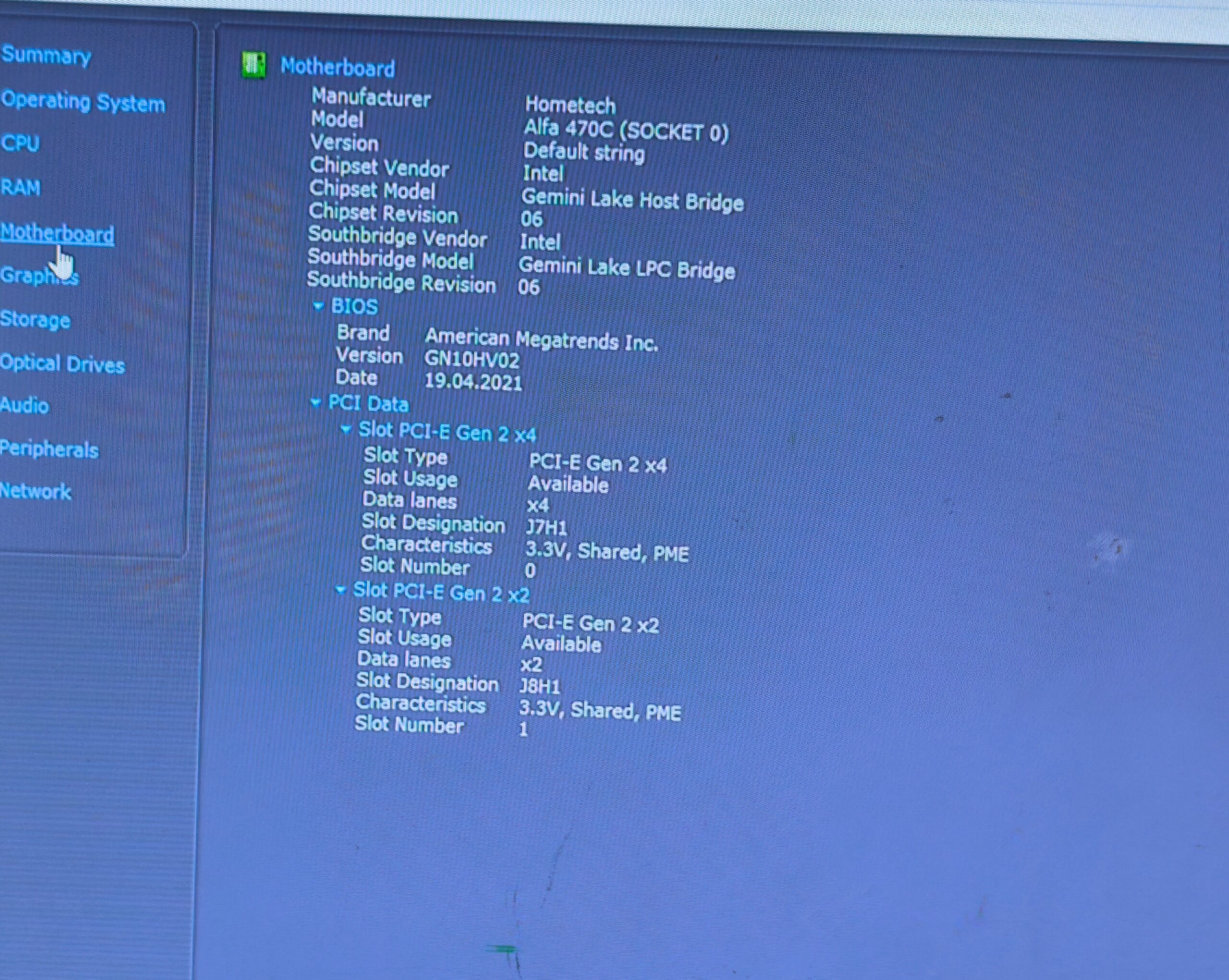 HOMETECH ALFA 470C ANAKART 4/128GB HATASIZ SORUNSUZ - Görsel 13
