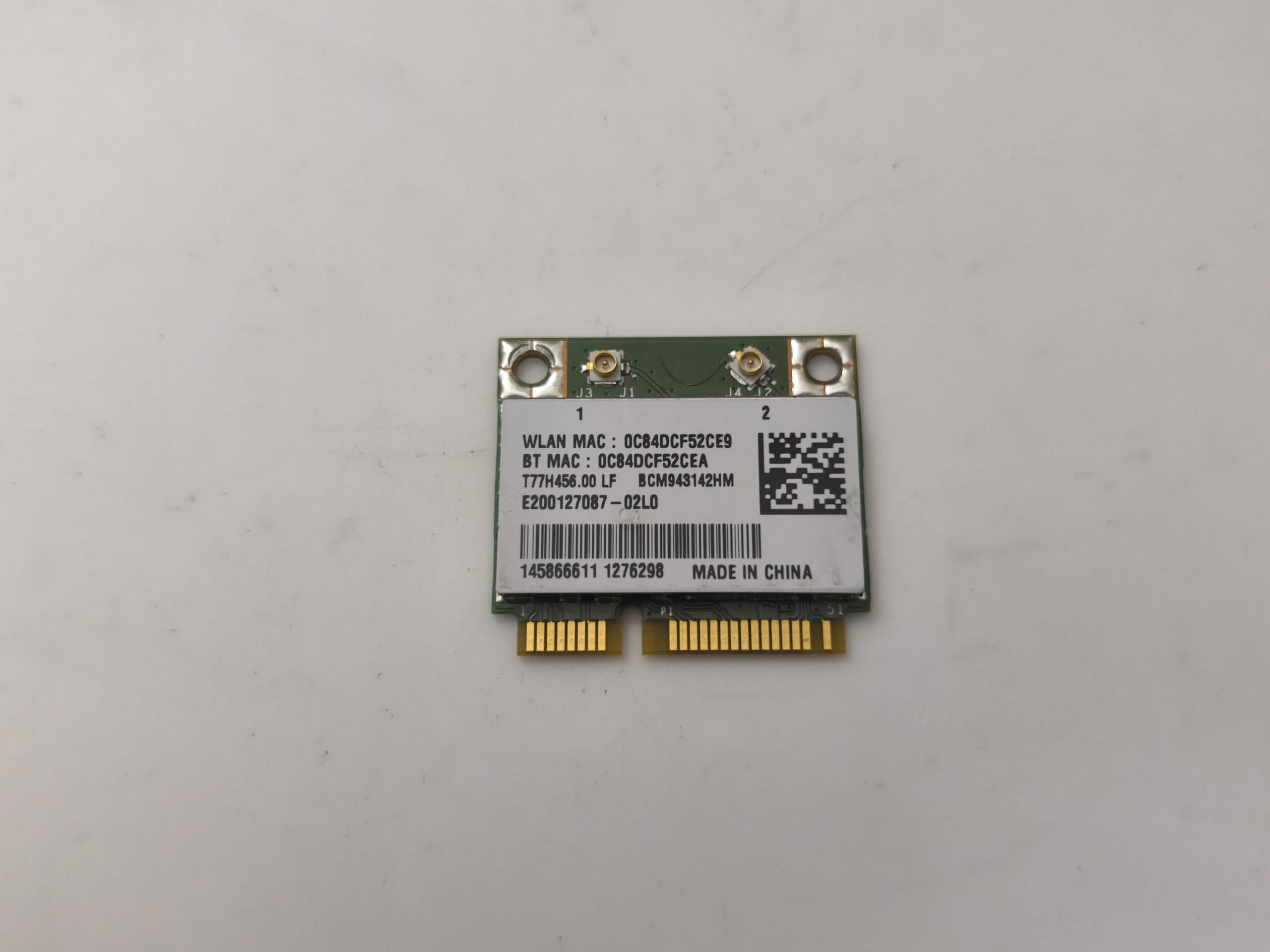 BROADCOM BCM943142HM SONY VAIO SVF142A29W ORJİNAL WIFI KARTI