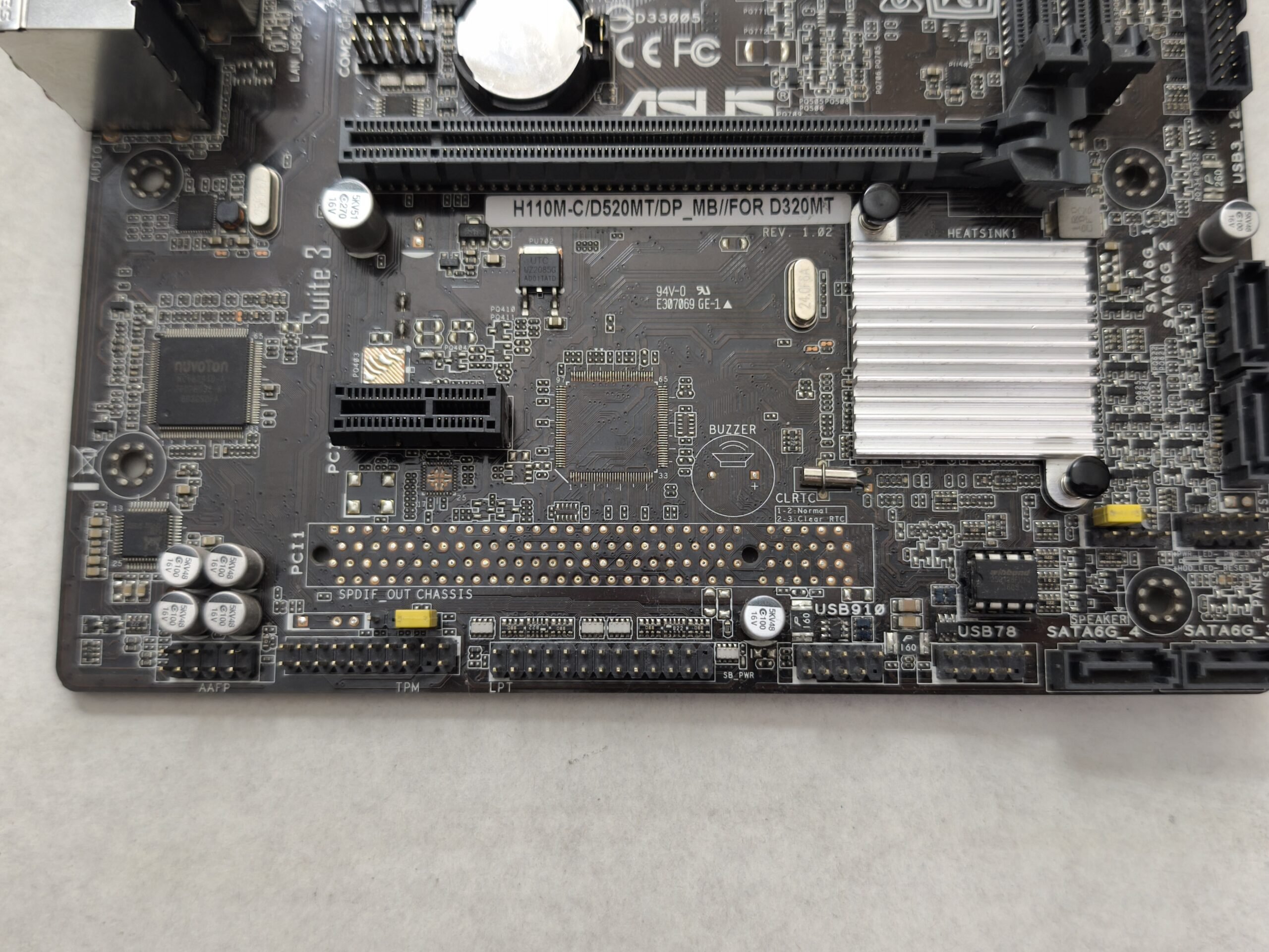 ASUS H110M-C 1151 SOKET ANAKART İ5 6400 İŞLEMCİ HATASIZ SORUNSUZ - Görsel 6