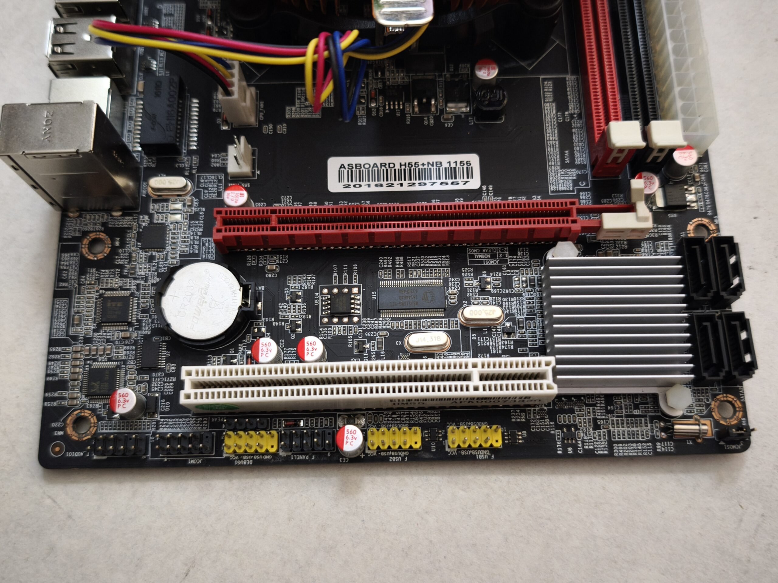 ASBOARD MOBİL HİBRİT ANAKART + i3-380M İŞLEMCİ + FAN HATASIZ SORUNSUZ - Görsel 4