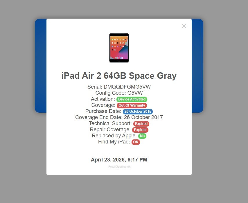 ( ARIZALI HURDA ) IPAD AIR 2 A1566 64GB TABLET PARÇA AMAÇLI - Görsel 12