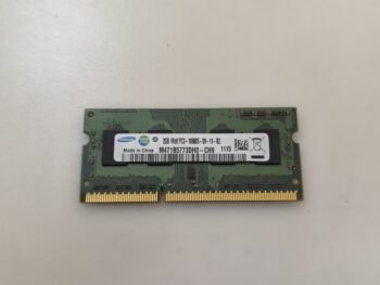 SAMSUNG 2GB DDR3 1333MHZ PC3-10600S CL9 LAPTOP RAM BELLEK