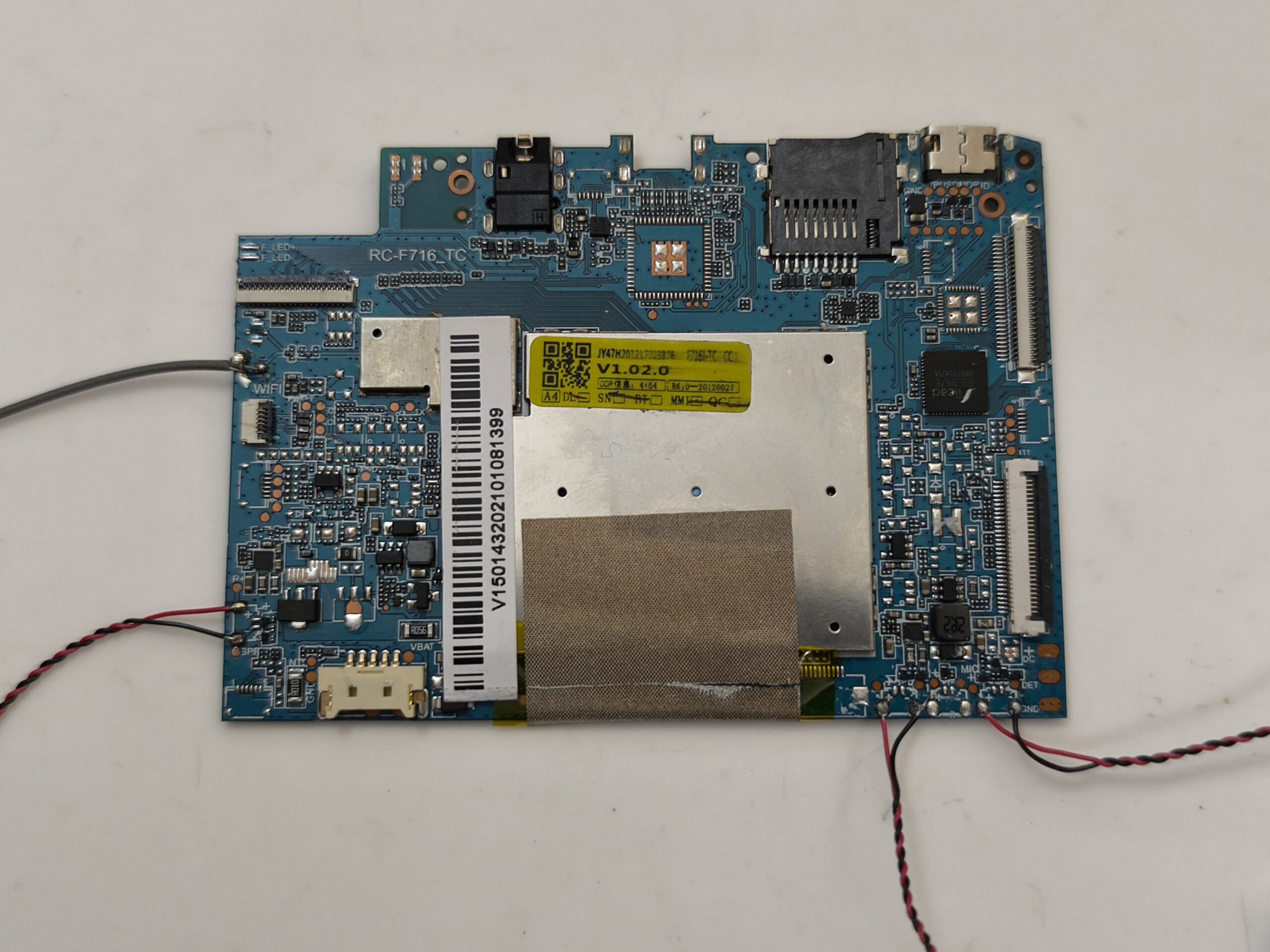 VESTEL VTAB Z1 ANAKART 4/64GB HATASIZ SORUNSUZ - Görsel 2