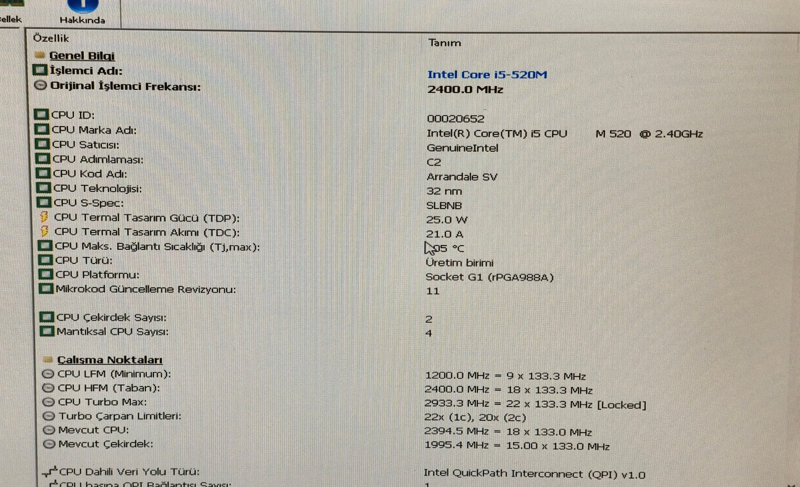 ESONIC H55 MOBİL İŞLEMCİLİ ANAKART + İ5 520M +FAN HATASIZ SORUNSUZ - Görsel 15