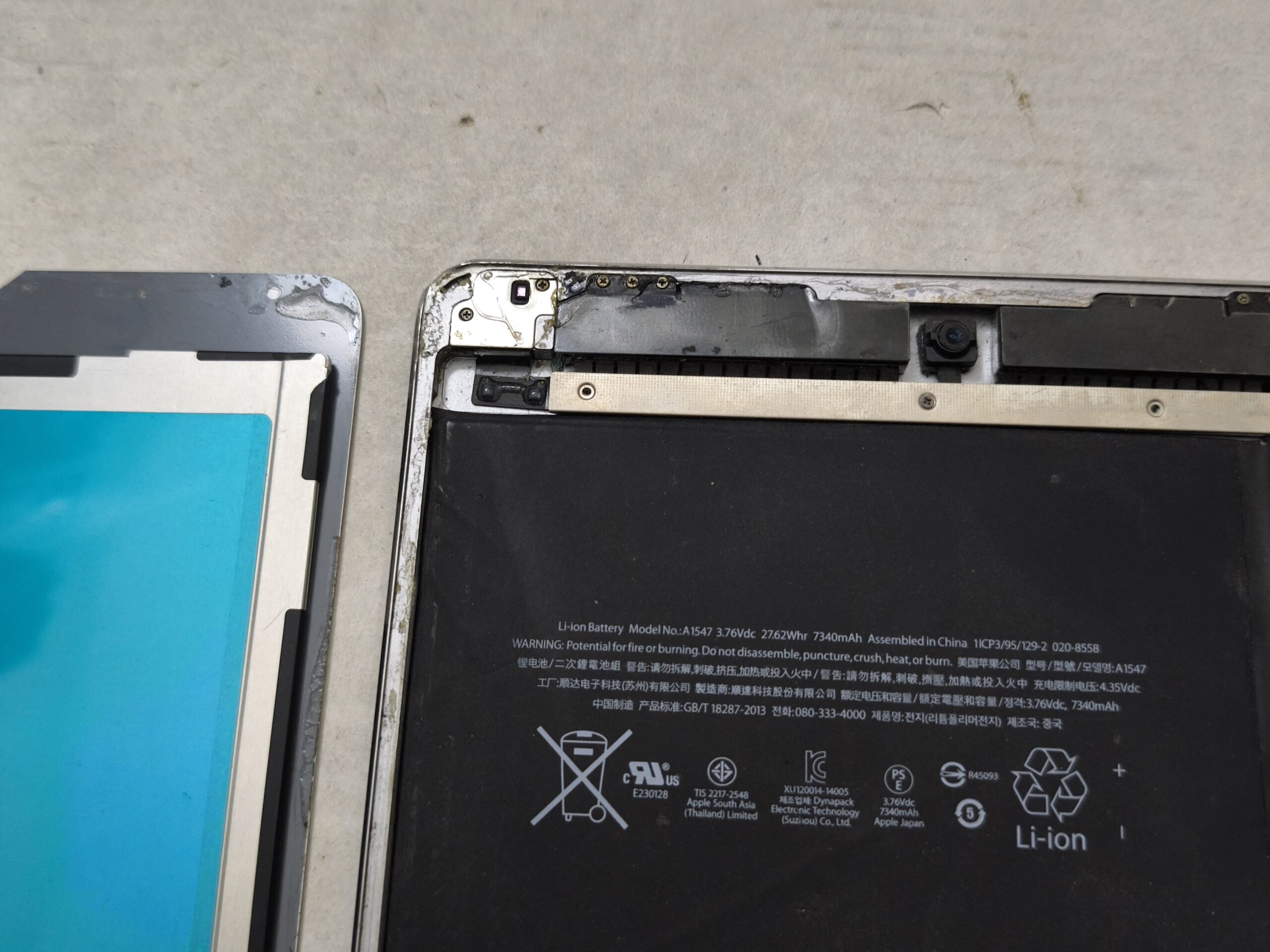 ( ARIZALI HURDA ) IPAD AIR 2 A1566 64GB TABLET PARÇA AMAÇLI - Görsel 5