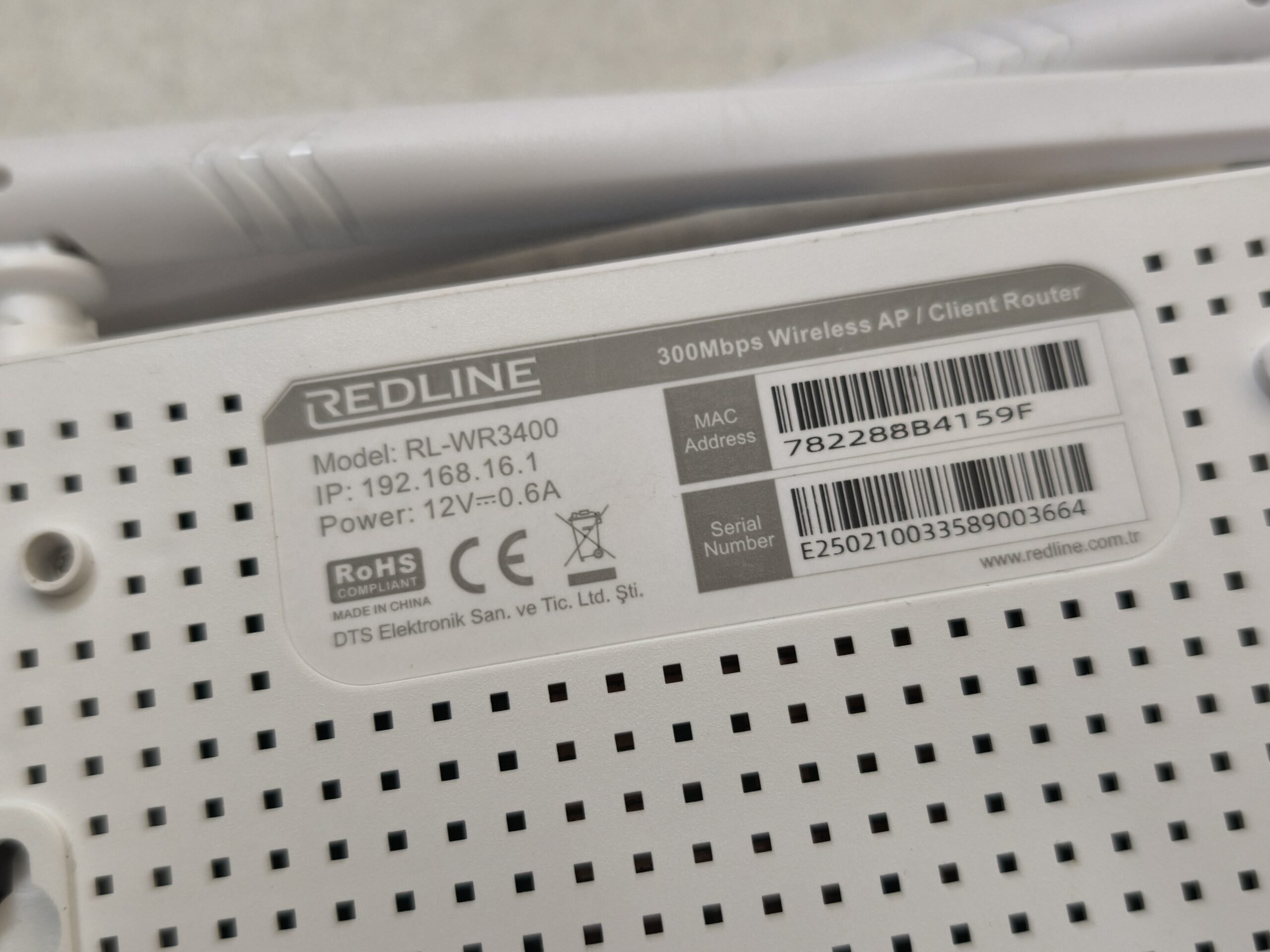 REDLINE RL-WR3400 300Mbps KABLOSUZ ROUTER - Görsel 3