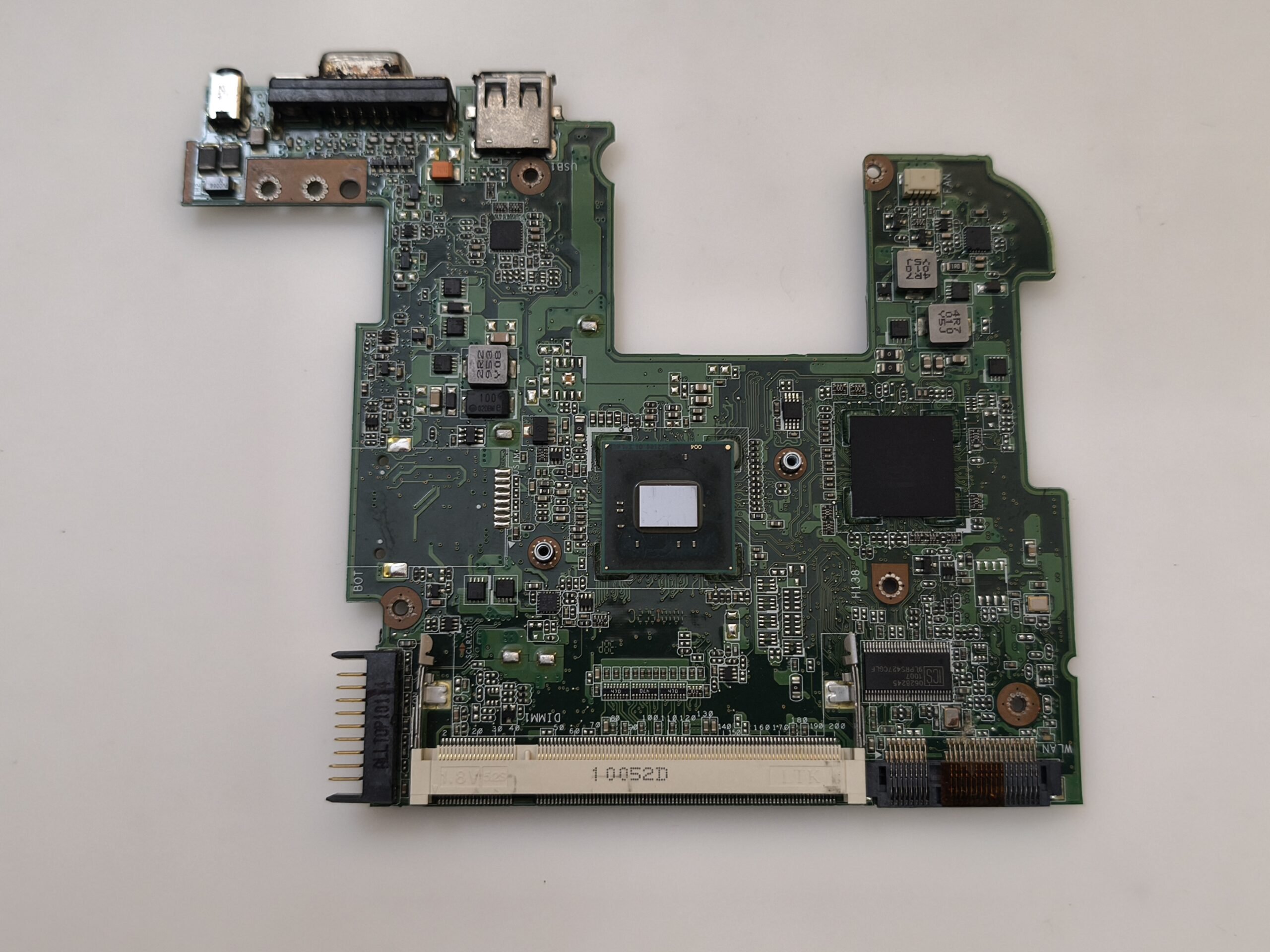 ( ARIZALI HURDA ) ASUS EEPC 1005P ANAKART DETAYLARI OKUYUNUZ