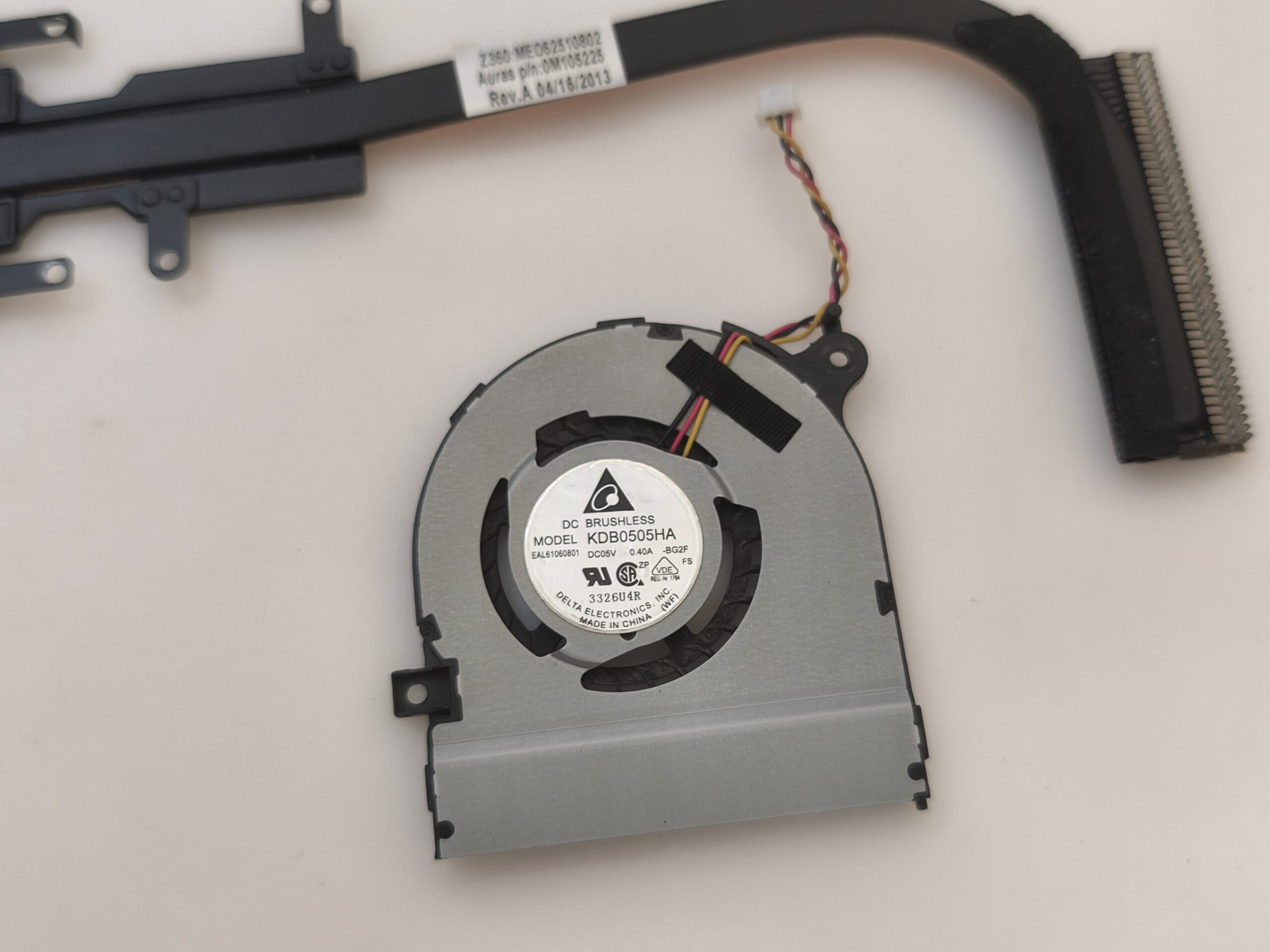 LG Z360 ULTRABOOK ORJİNAL CPU FAN İŞLEMCİ FANI HEATSINK - Görsel 3