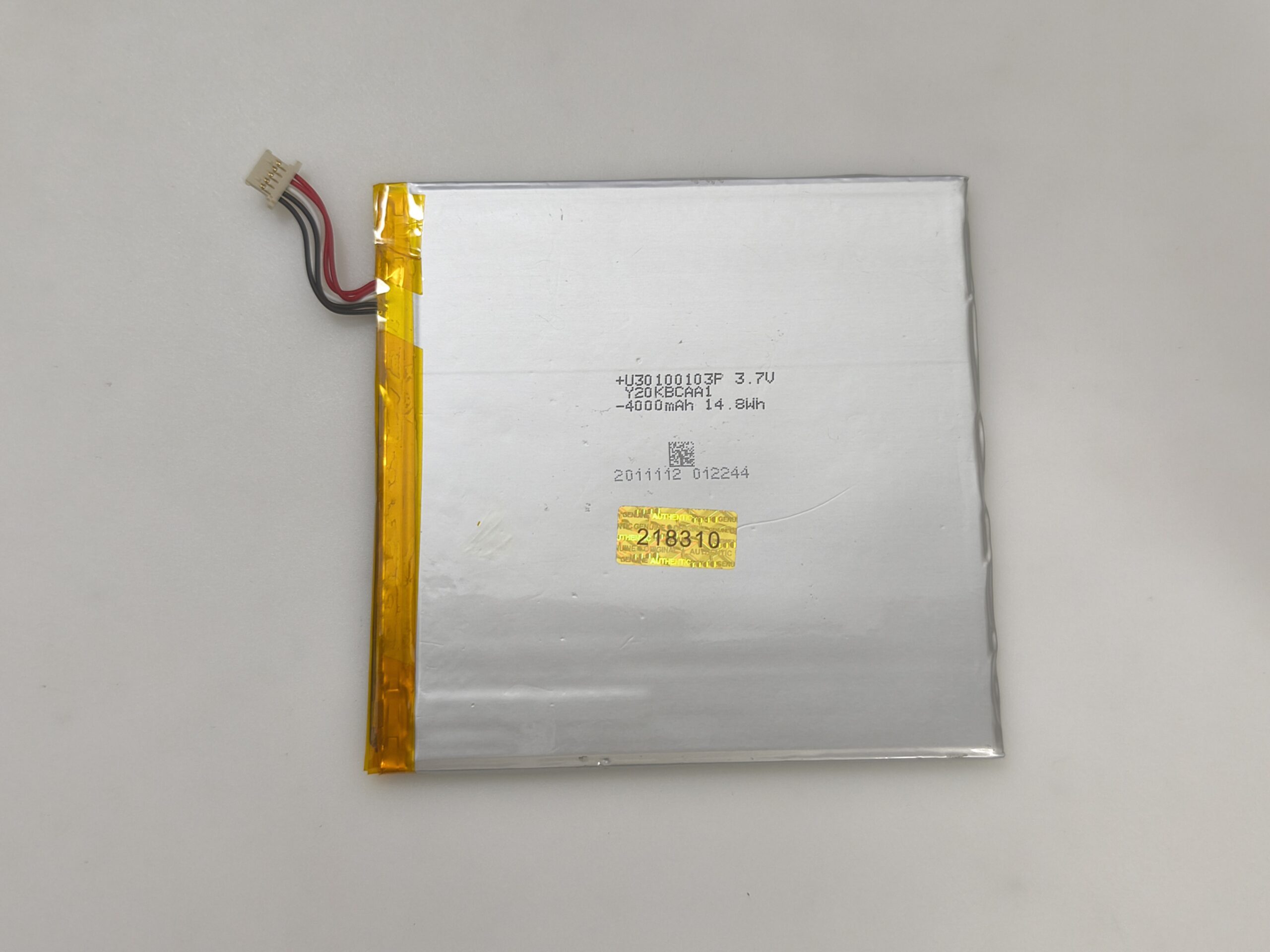 AIDATA ELDE ALIM TABLET BATARYA 3.8V 4000 mAH ( KÜÇÜK BOY )