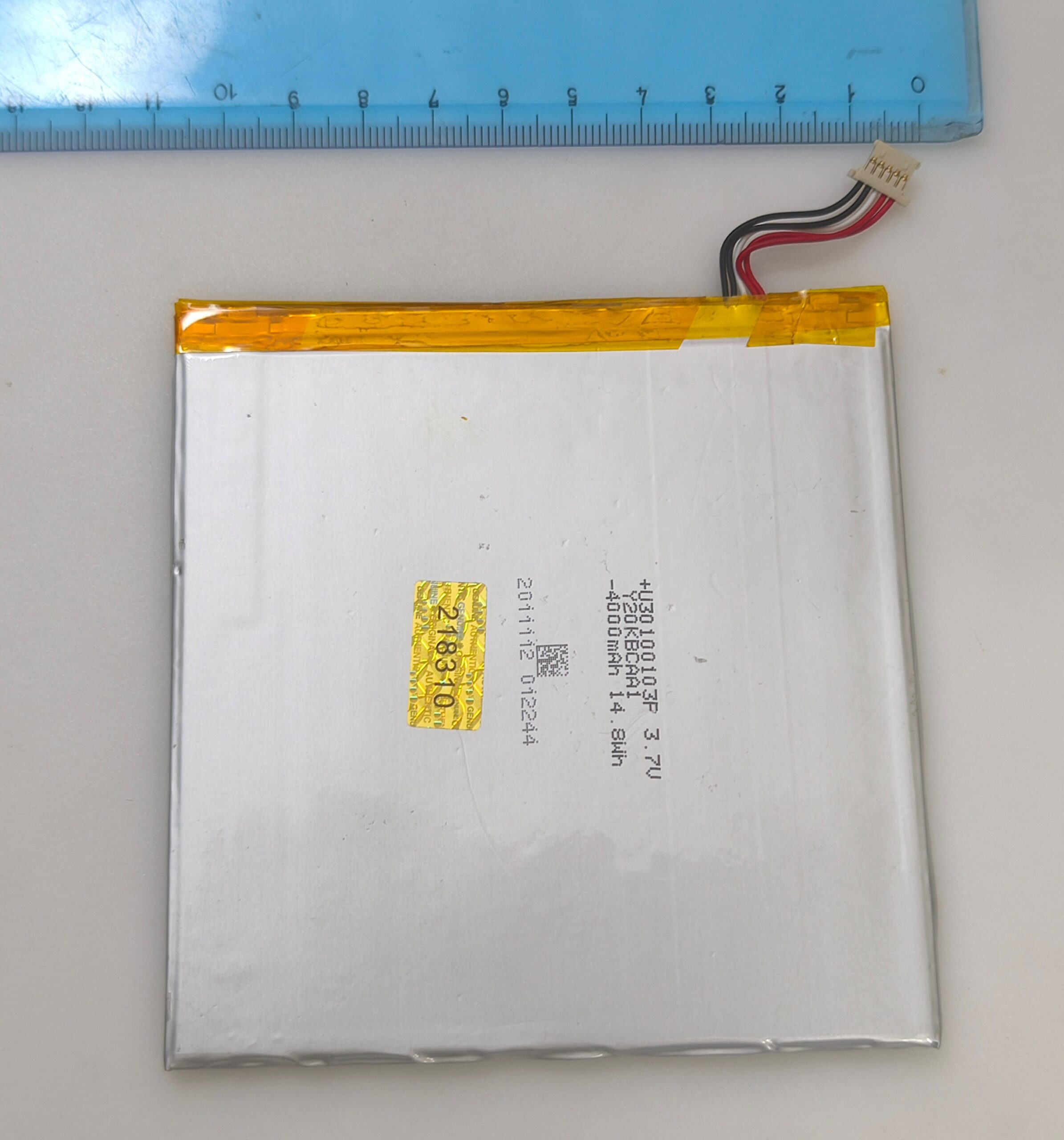 AIDATA ELDE ALIM TABLET BATARYA 3.8V 4000 mAH ( KÜÇÜK BOY ) - Görsel 4