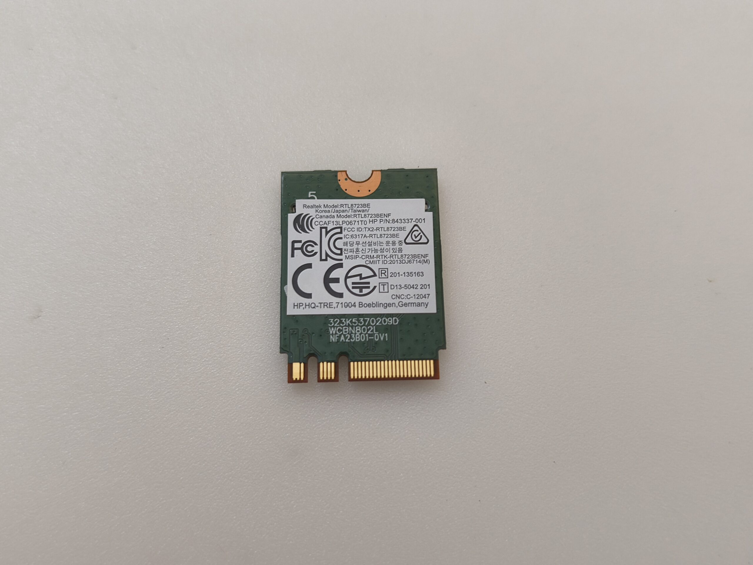 REALTEK RTL8723BE HP 20-c085nt AIO PC ORJİNAL WIFI KARTI - Görsel 2