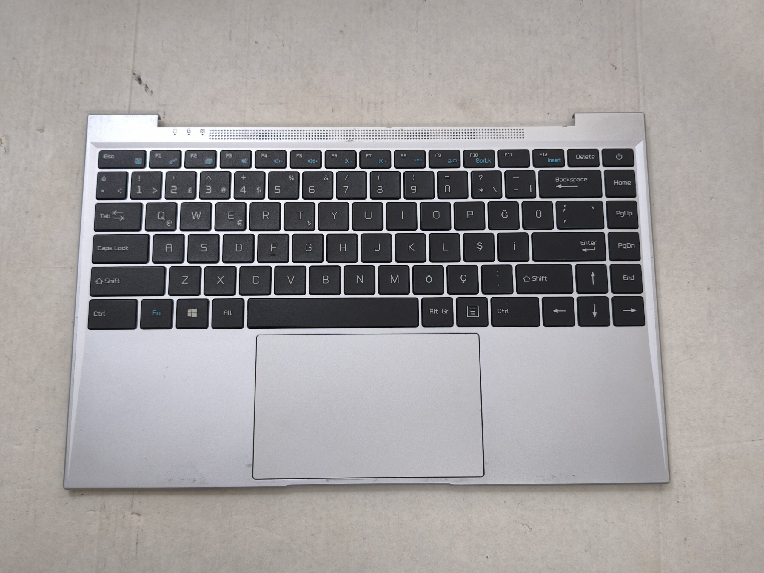 CASPER ORJİNAL C350 C350 SILVER TÜRKÇE Q KLAVYELİ ÜST KASA